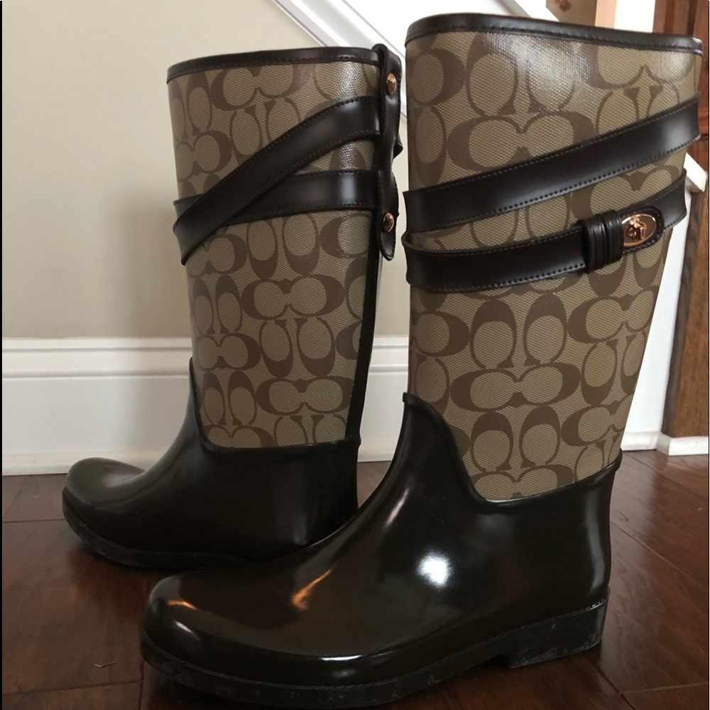 Coach Rain Boots
